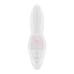 Вибратор с вакуумным стимулятором Satisfyer Supernova (белый)
