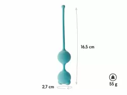 Вагинальные шарики Beta аквамарин