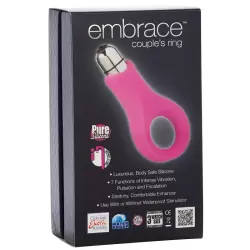 Вибро-кольцо Embrace Couple’s Ring – розовое