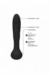 Вибрмассажер кролик Flair (черный)