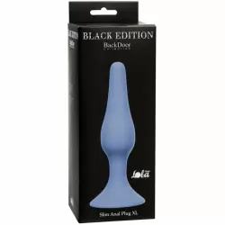 Анальная пробка Slim Anal Plug XL Blue 4204-02Lola