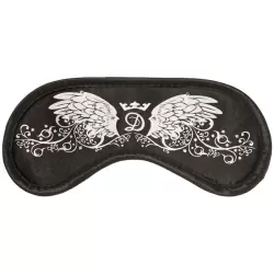 Маска на глаза Swarovski Ангельская черная корона