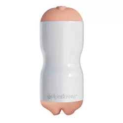 Ручной мастурбатор вагина-ротик Toyz Tight Grip Pussy & Mouth Masturbator - белый