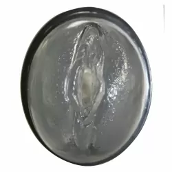 Мастурбатор вагина Pussy с вибрацией в тубусе – прозрачный