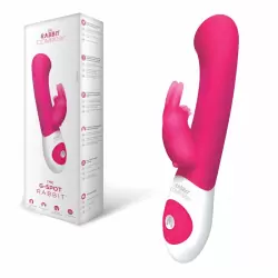 Изысканный вибратор с усиленной стимуляцией точки G The Rabbit Company The G-Spot Rabbit – малиновый