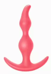Анальная пробка Bent Anal Plug Pink 5002-01lola