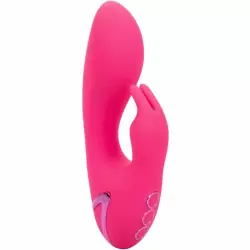 Компактный вибратор-кролик California Dreaming So. Cal Sunshine, 9,5 см, силикон, розовый