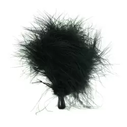 Набор Beginner's Fantasy Kit из наручников, пуховки, маски и шлепалки – черный с золотом	