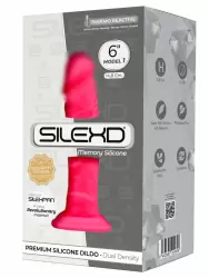 Реалистичный фаллоимитатор SILEXD Model 1, 14,8 см, силикон, розовый