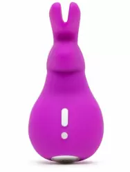 Яркий стимулятор клитора Happy Rabbit Mini Ears, 9 режимов, 11 см, фиолетовый