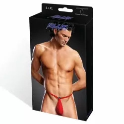 Красные мужские Pouch V-стринги BlueLine – L/XL