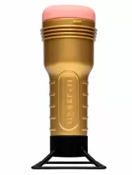 Держатель Fleshlight Screw Dry для просушки мастурбаторов, 10,5 см, черный