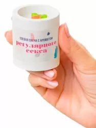 Ароматическая свеча Pecado BDSM Регулярный секс, соевый воск