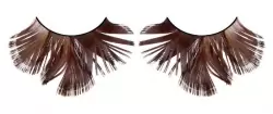 Ресницы перьевые Baci Чеграва – коричневый