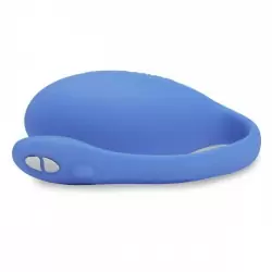 Интерактивное виброяйцо We-Vibe Jive, управление через приложение, 9,3 см, синий