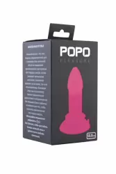 Широкая анальная втулка 13 см TOYFA POPO Pleasure – розовый