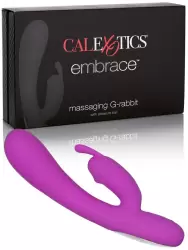 Вибромассажер Embrace Massaging G-Rabbit перезаряжаемый – фиолетовый