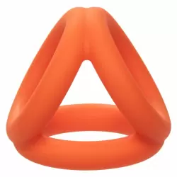 Тройное эрекционное кольцо из жидкого силикона Alpha Liquid Silicone Tri-Ring