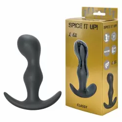 Анальная пробка Spice it up Classy Dark Grey 8013-02lola