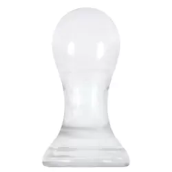 Анальный стимулятор Crystal Pops Large из стекла – прозрачный