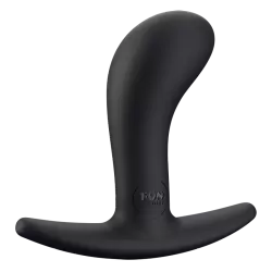 Компактная анальная пробка Fun Factory Bootie Small, 7,5 см, силикон, чёрная