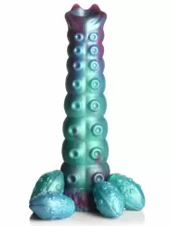 Фантазийный фаллоимитатор Creature Cocks Galactic Breeder Ovipositor, 22 см, силикон