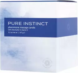 Свеча для массажа с феромонами Pure Instinct True Blue 147 г