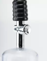 Вакуумная помпа мужская Deluxe Vibrating Power Pump с вибрацией – черный