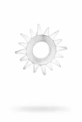 Эластичное эрекционное кольцо TOYFA Love Ring - прозрачный