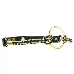 Кляп рамка Open Mouth Gag черный с золотом