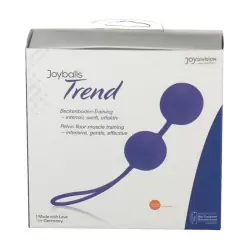 Вагинальные шарики Joyballs Trend со смещенным центром тяжести – фиолетовый
