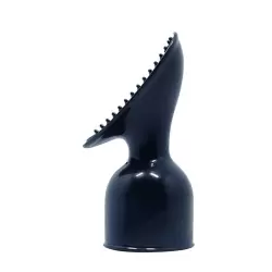 Насадка-щеточка на вибромассажер Power Head Petal Teaser – черный