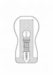 Мастурбатор в виде ротика  Rider