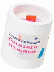 Ароматическая свеча Pecado BDSM Богатый мужик, соевый воск