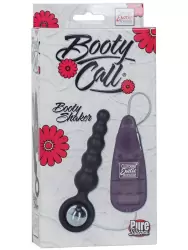 Анальная елочка с вибрацией Booty Shaker – черная
