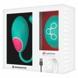 Виброяйцо с пультом управления WEARWATCH EGG WIRELESS TECHNOLOGY WATCHME AQUAMARINE