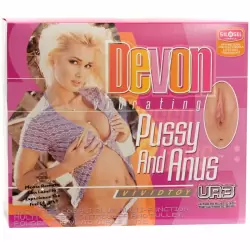 Вагина и анус кинозвезды Devon