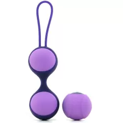 Набор из 3-х вагинальных шариков разного веса Stella II - Lavender