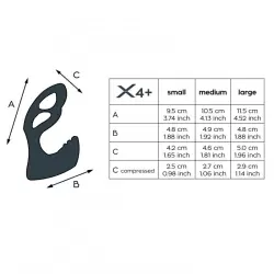 Стимулятор простаты Xpander X4+ PowerRocket L - черный