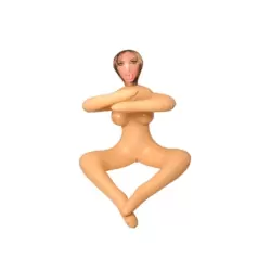 Обнимающая секс-кукла Wrap Around Lover - телесный