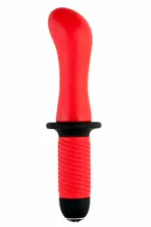 Мощный анальный вибратор с двойным мотором TOYFA Black&Red – красный