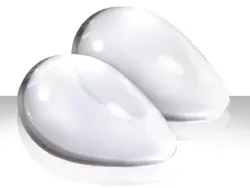 Вагинальные шарики большие из стекла Crystal Glass - Clear