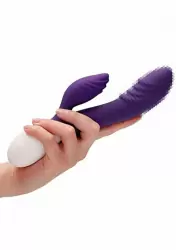 Вибратор-кролик с функцией нагрева Sunburst Rechargeable Heating G-Spot Rabbit