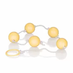 Анальные шарики Climax Beads – желтый