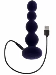 Инновационная анальная елочка Evolved Pleasure Orbit, с пультом Д/У,  10 скоростей, 15 см