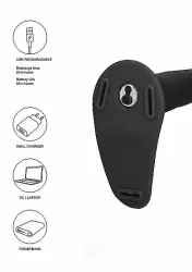 Страпон Adjustable с вибрацией