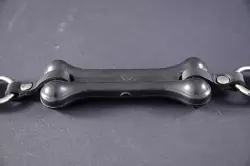 Трензель «Боун» черного цвета