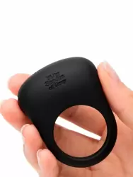 Эрекционное виброкольцо Fifty Shades of Grey Sensation, 20 режимов, диаметр 3,2 см, черный
