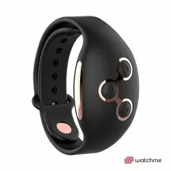 Вибратор с пультом управления ANNES DESIRE CURVE G-SPOT WIRLESS TECHNOLOGY WATCHME BLACK / GOL