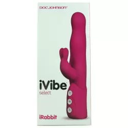 Вибромассажер двойного действия iVibe Select iRabbit – розовый